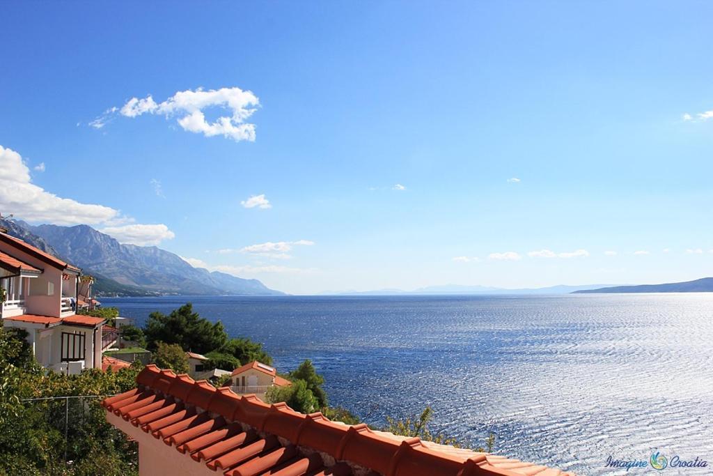 Studio Apartment In Pisak With Sea View, Balcony, Air Conditioning, Wi-Fi Buitenkant foto